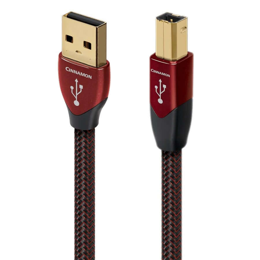 สาย USB AUDIOQUEST : USB CINNAMON (A TO B) (3.0 เมตร)